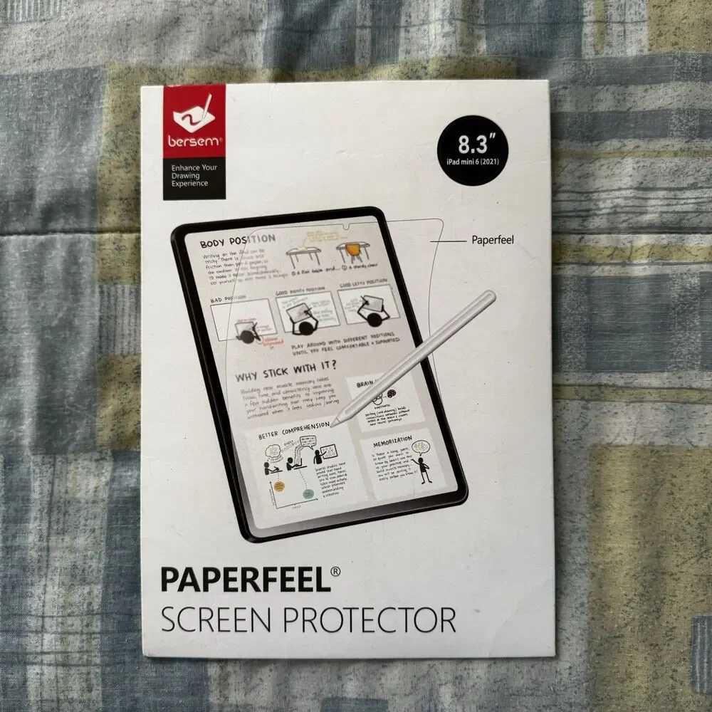 Bersem Paperfeel Screen Protector Compatible iPad 7th